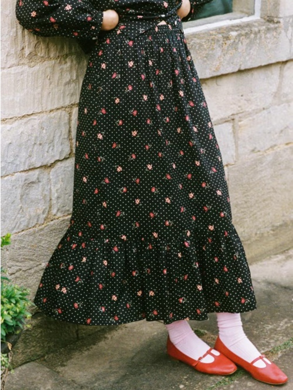 Christy Dawn Mariana Skirt in Eclipse Garden